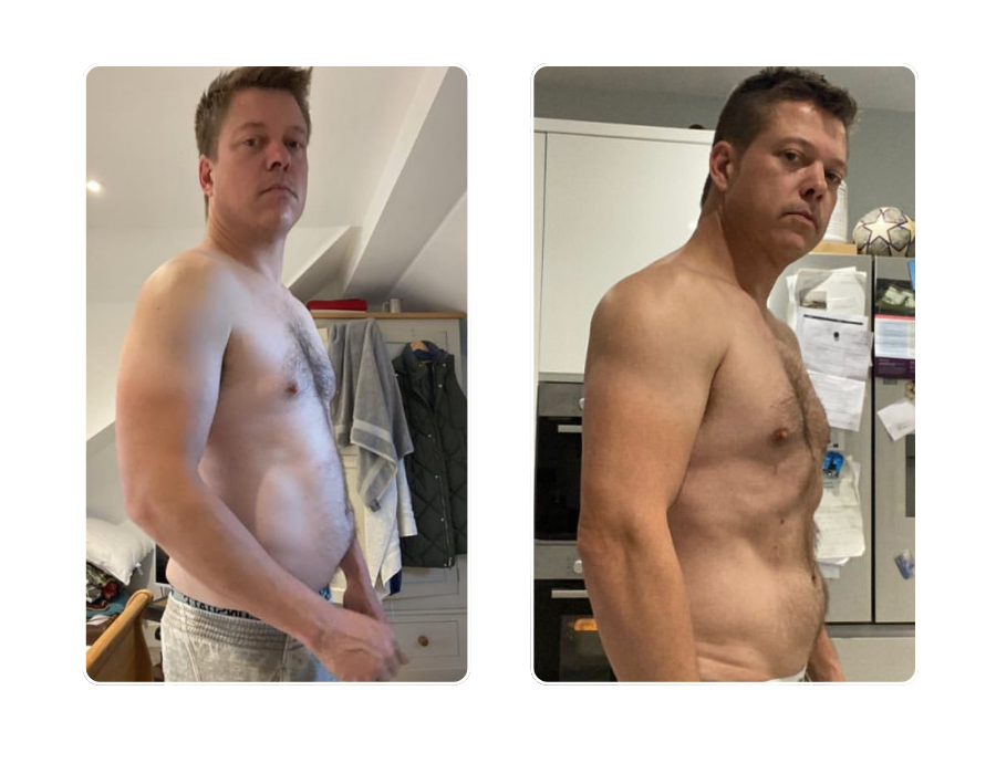 Male member side profile transformation